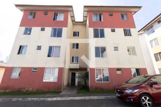 Fachada do bloco de apartamento para alugar com 2 quartos, 50m² em Afonso Pena, São José dos Pinhais