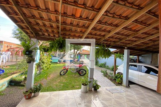 Vista da Sala de Estar de casa à venda com 3 quartos, 120m² em Canudos, Novo Hamburgo