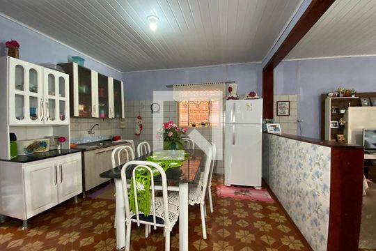 Sala de Jantar de casa à venda com 3 quartos, 120m² em Canudos, Novo Hamburgo