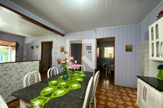 Sala de Jantar de casa à venda com 3 quartos, 120m² em Canudos, Novo Hamburgo