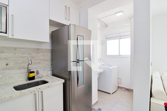 Cozinha de apartamento à venda com 2 quartos, 47m² em Vila Andrade, São Paulo