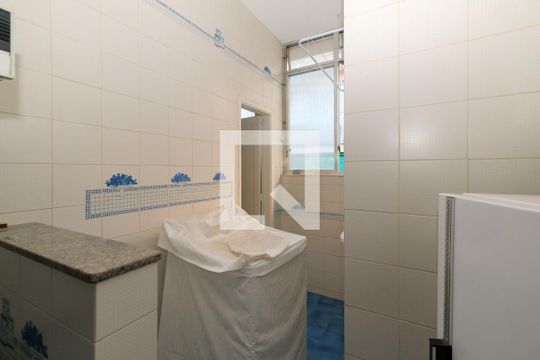 Área de Serviço de apartamento para alugar com 3 quartos, 120m² em Rio Comprido, Rio de Janeiro