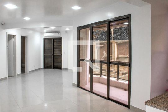 Área comum - Salão de festas de apartamento para alugar com 2 quartos, 95m² em Jardim Las Palmas, Guarujá