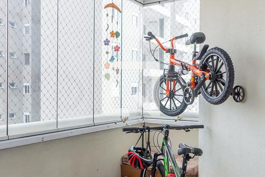 Varanda gourmet de apartamento à venda com 3 quartos, 90m² em Vila Dayse, São Bernardo do Campo
