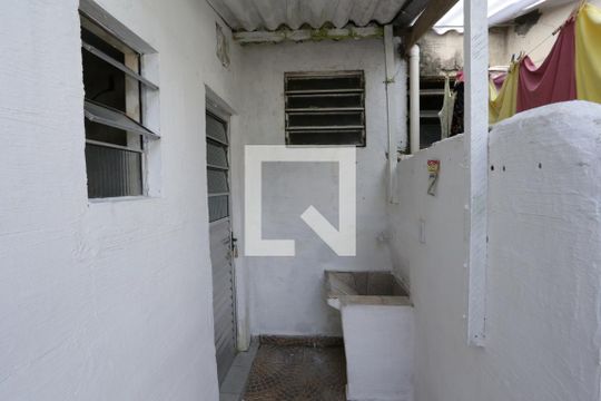 Área de Serviço de casa para alugar com 1 quarto, 30m² em Jardim Nordeste, São Paulo