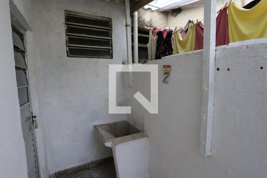 Área de Serviço de casa para alugar com 1 quarto, 30m² em Jardim Nordeste, São Paulo