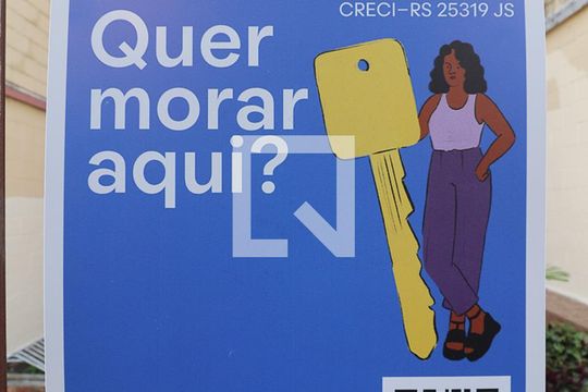 Placa de apartamento à venda com 2 quartos, 47m² em Rubem Berta, Porto Alegre