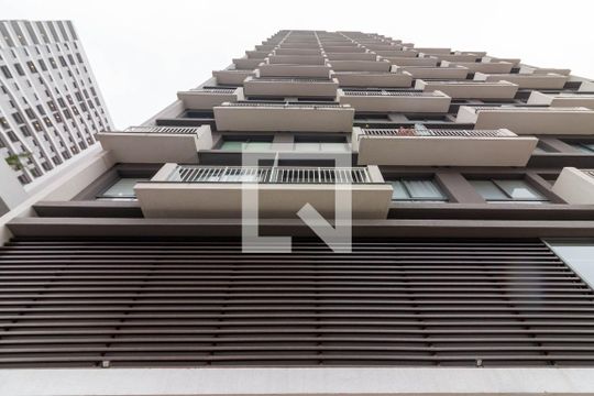 Fachada do Prédio de apartamento à venda com 1 quarto, 30m² em Vila Nova Conceição, São Paulo