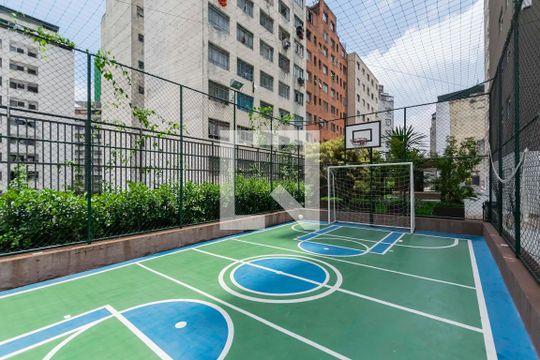 Área comum - Quadra de apartamento à venda com 2 quartos, 48m² em Liberdade, São Paulo