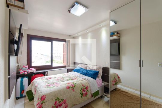 Quarto 1 de apartamento à venda com 1 quarto, 44m² em Santo Antônio, Porto Alegre