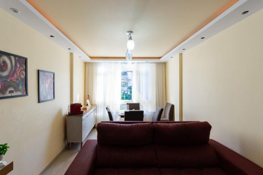 Sala de apartamento à venda com 3 quartos, 70m² em Tijuca, Rio de Janeiro