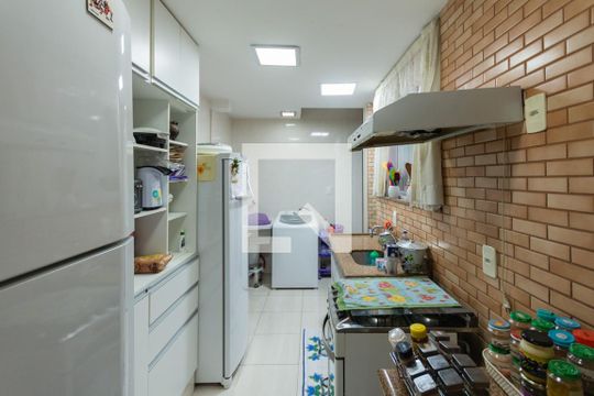 Cozinha e Área de Serviço de apartamento à venda com 3 quartos, 70m² em Tijuca, Rio de Janeiro