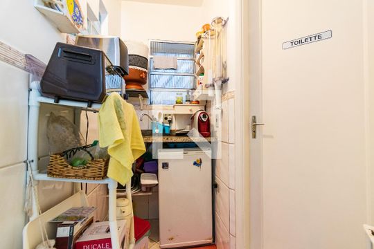 Cozinha de casa à venda com 2 quartos, 80m² em Mirandópolis, São Paulo