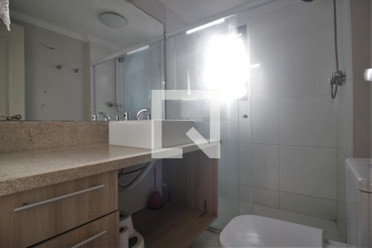 Banheiro da Suíte de apartamento à venda com 2 quartos, 80m² em Vila Progredior, São Paulo