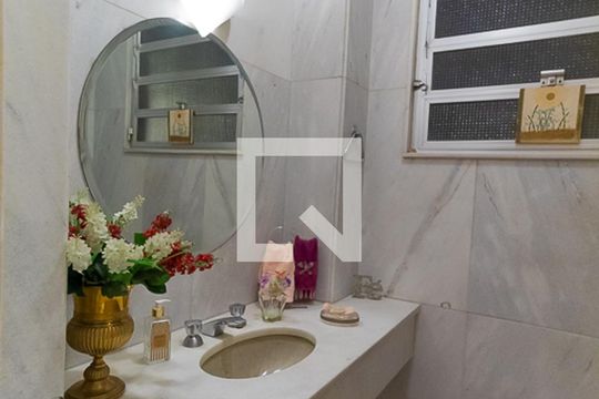Lavabo de apartamento para alugar com 4 quartos, 400m² em Flamengo, Rio de Janeiro