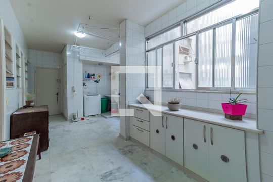 Área de Serviço de apartamento para alugar com 4 quartos, 400m² em Flamengo, Rio de Janeiro