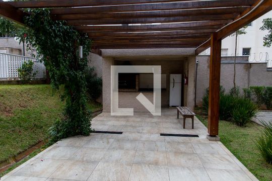 Área comum - Churrasqueira de apartamento à venda com 2 quartos, 41m² em Jardim Campanario, Diadema