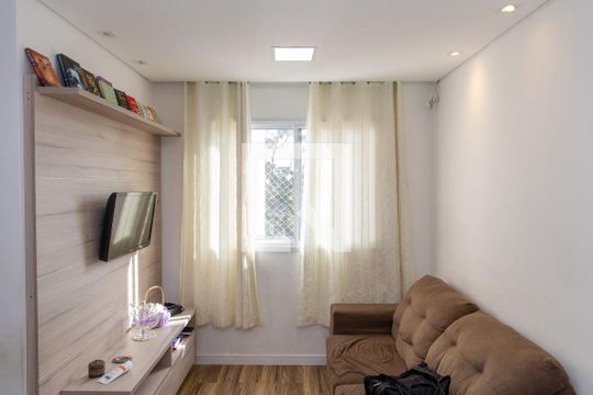 Sala de apartamento à venda com 2 quartos, 41m² em Jardim Campanario, Diadema