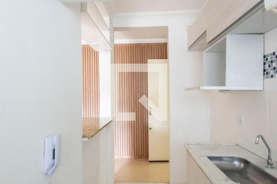 Cozinha e Área de Serviço de apartamento à venda com 3 quartos, 75m² em Teresópolis, Porto Alegre