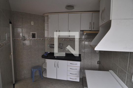 Cozinha - Armários de apartamento à venda com 2 quartos, 50m² em Jacarepaguá, Rio de Janeiro