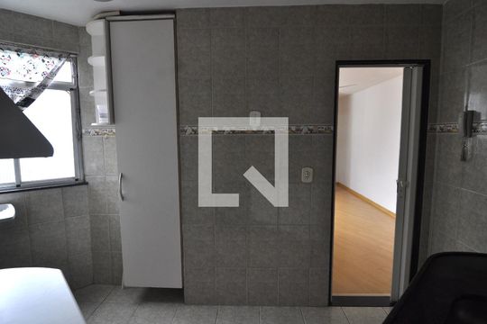 Cozinha - Armários de apartamento à venda com 2 quartos, 50m² em Jacarepaguá, Rio de Janeiro