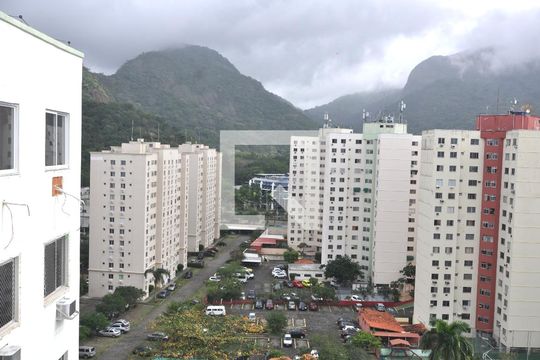 Vista da Sala de apartamento à venda com 2 quartos, 50m² em Jacarepaguá, Rio de Janeiro