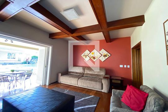 Sala de Estar 1 de casa à venda com 5 quartos, 445m² em Primavera, Novo Hamburgo