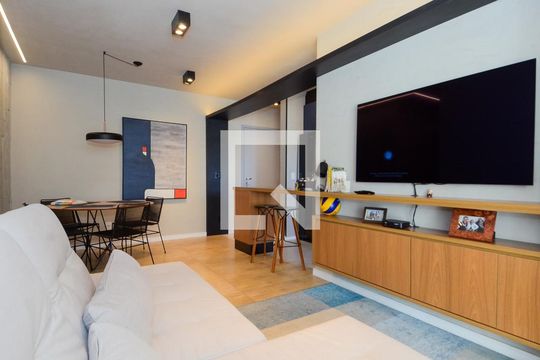 Sala de apartamento à venda com 2 quartos, 68m² em Jardim Flor da Montanha, Guarulhos