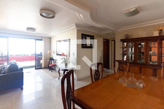 Sala de apartamento para alugar com 3 quartos, 281m² em Vila Brasilina, São Paulo