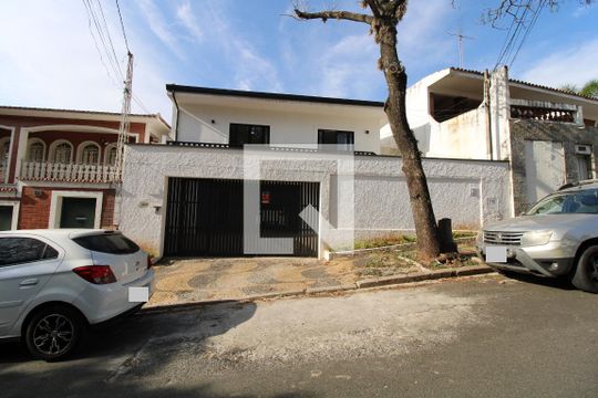 Fachada de casa à venda com 3 quartos, 320m² em Jardim Chapadão, Campinas