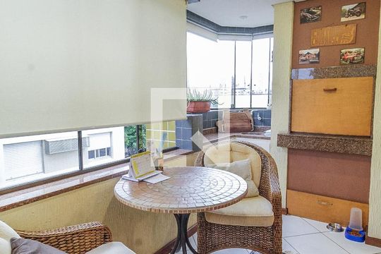 Varanda gourmet de apartamento à venda com 3 quartos, 110m² em Cristo Redentor, Porto Alegre