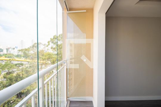 Varanda da Sala de apartamento para alugar com 2 quartos, 45m² em Cambuci, São Paulo