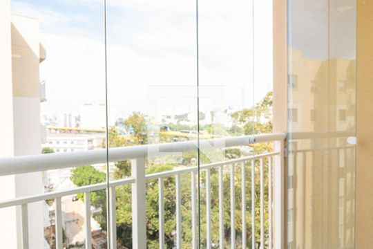 Varanda da Sala de apartamento para alugar com 2 quartos, 45m² em Cambuci, São Paulo