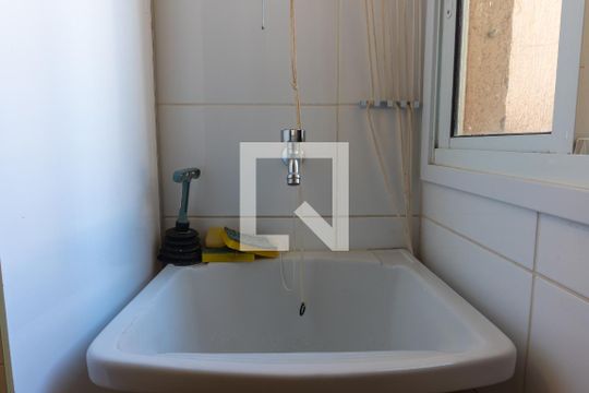 Área de Serviço de apartamento à venda com 3 quartos, 66m² em Norte (águas Claras), Brasília
