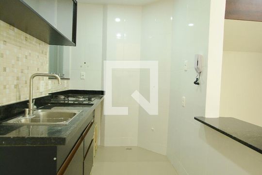 Cozinha de apartamento à venda com 1 quarto, 41m² em Flamengo, Rio de Janeiro
