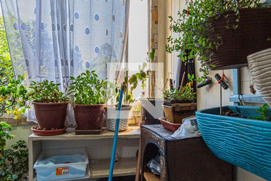 Área de Serviço de apartamento à venda com 2 quartos, 65m² em Jardim Alvorada, Santo André