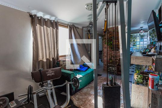 Sala de apartamento à venda com 2 quartos, 65m² em Jardim Alvorada, Santo André