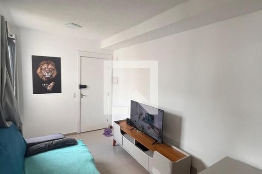 Sala de apartamento à venda com 2 quartos, 50m² em Campo Grande, Rio de Janeiro