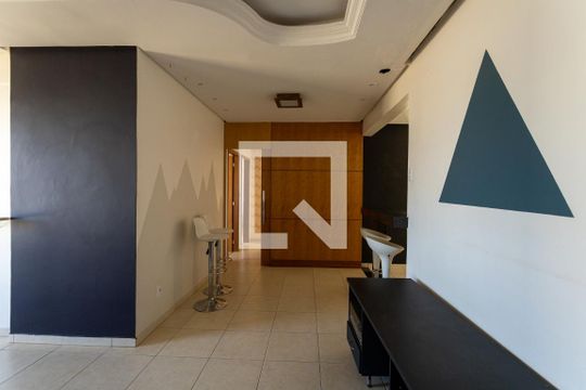 Sala de apartamento para alugar com 3 quartos, 76m² em Parque Amazônia, Goiânia