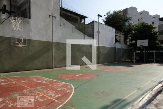 Área comum - Quadra de apartamento à venda com 2 quartos, 61m² em Praca da Bandeira, Rio de Janeiro