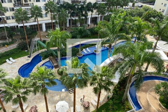 Vista da Varanda  de apartamento à venda com 3 quartos, 85m² em Barra da Tijuca, Rio de Janeiro
