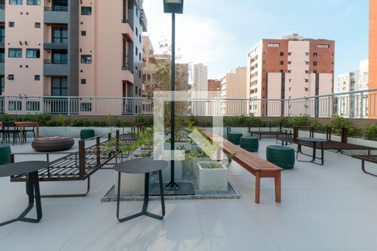 Área comum de apartamento para alugar com 1 quarto, 32m² em Pinheiros, São Paulo