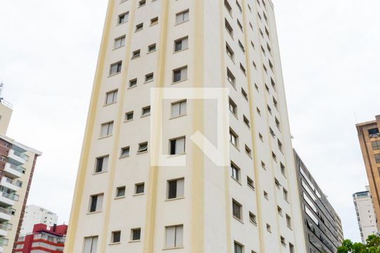 Fachada do Prédio de apartamento para alugar com 1 quarto, 46m² em Vila Clementino, São Paulo