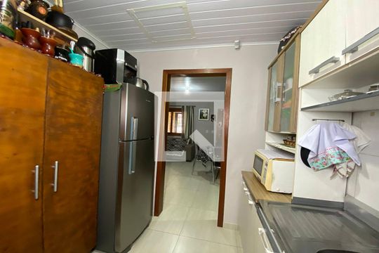Cozinha de casa à venda com 2 quartos, 81m² em Campestre, São Leopoldo
