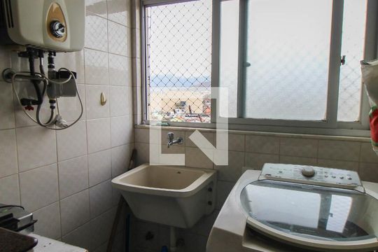 Área de Serviço de apartamento à venda com 3 quartos, 210m² em Todos Os Santos, Rio de Janeiro