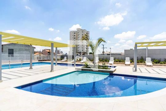 Piscina de apartamento à venda com 2 quartos, 55m² em Santa Maria, Santo André