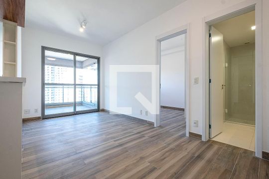 Sala de apartamento para alugar com 1 quarto, 50m² em Pinheiros, São Paulo