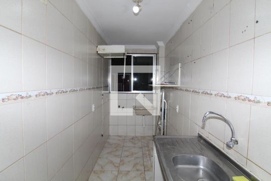 Cozinha e Área de Serviço de apartamento para alugar com 2 quartos, 55m² em Jardim América, Rio de Janeiro