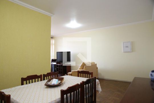 Sala de Jantar de apartamento para alugar com 3 quartos, 105m² em Cidade Ocian, Praia Grande