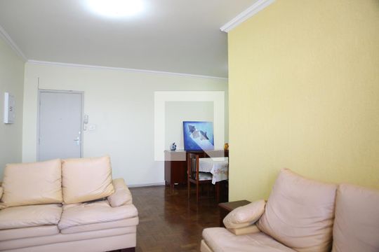 Sala de apartamento para alugar com 3 quartos, 105m² em Cidade Ocian, Praia Grande